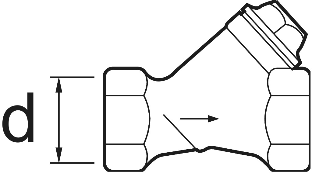 Schmutzfänger  2 "   Ms